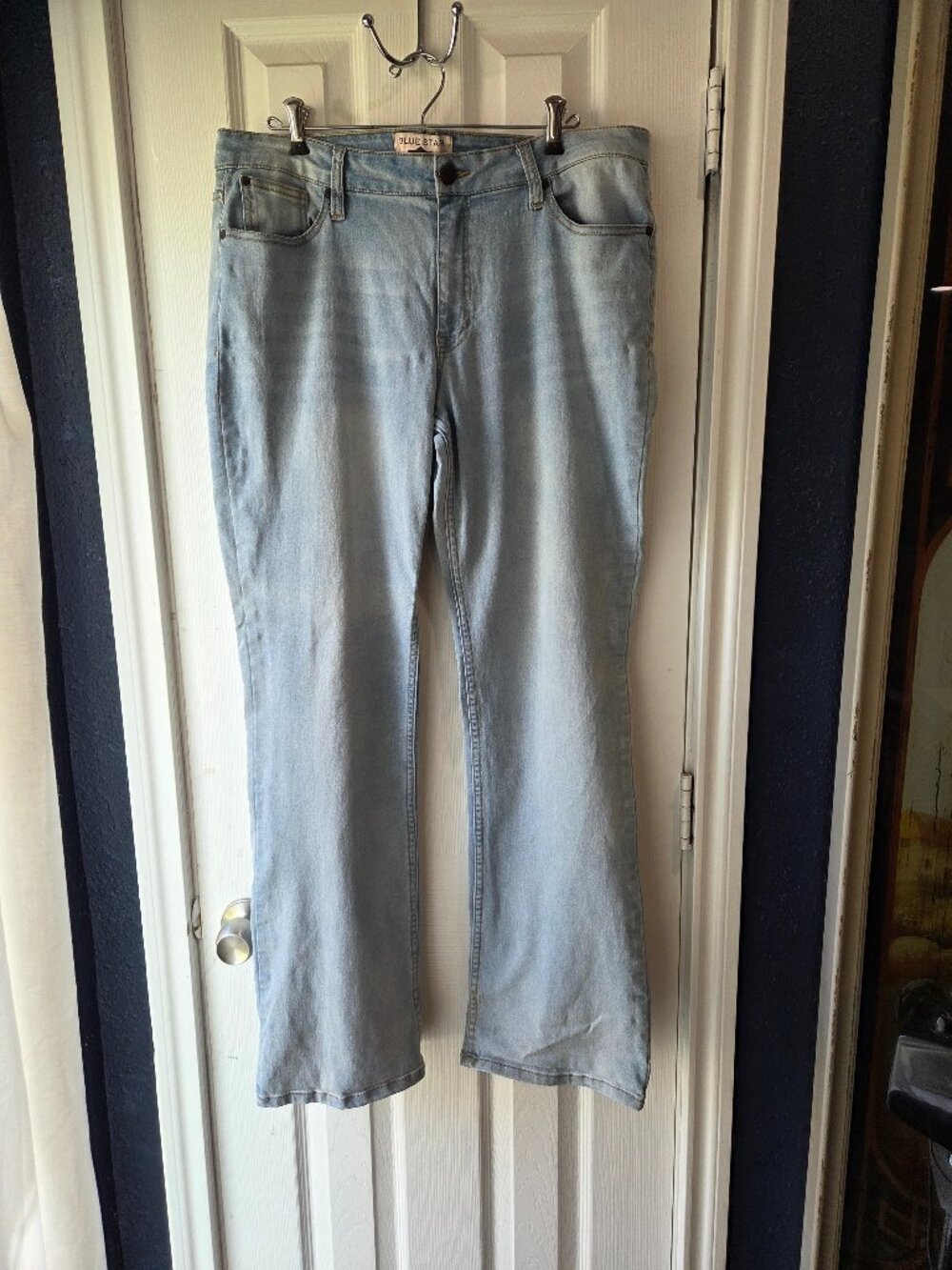 Blue Star Boot Cut Denim Jeans Woman's Size 14